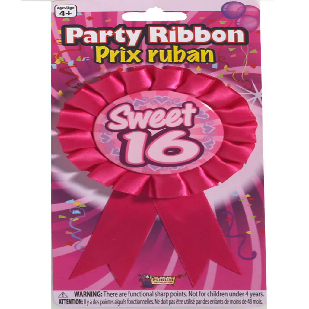 AWARD RIBBON SWEET 16 