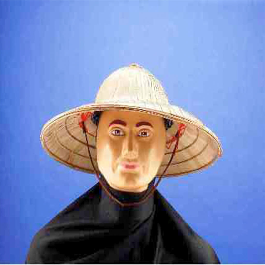 Chinese Straw Bell Shape Hat