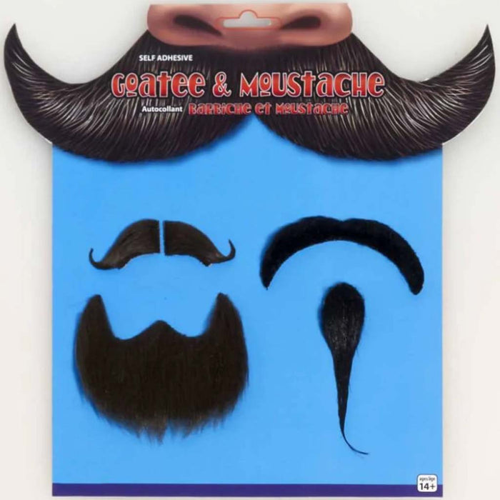 Goatee & Moustache Set