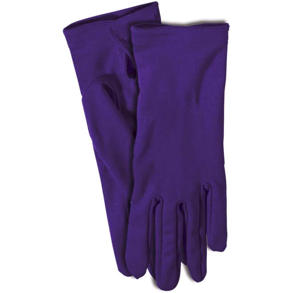 Short Colored Gloves