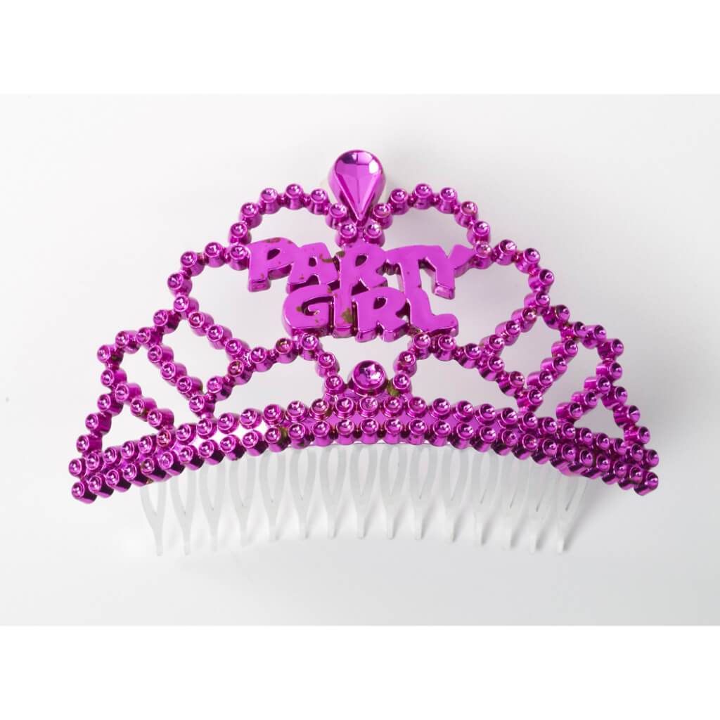 Party Girl Tiara 6pcs