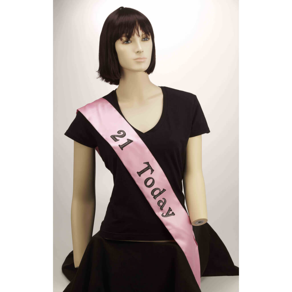 21 TODAY BIRTHDAY SASH 