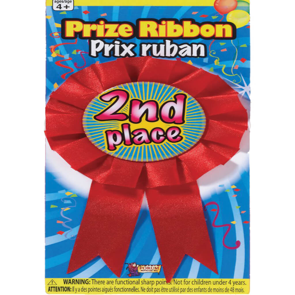 PRIZE RIBBON 2ND PLACE 