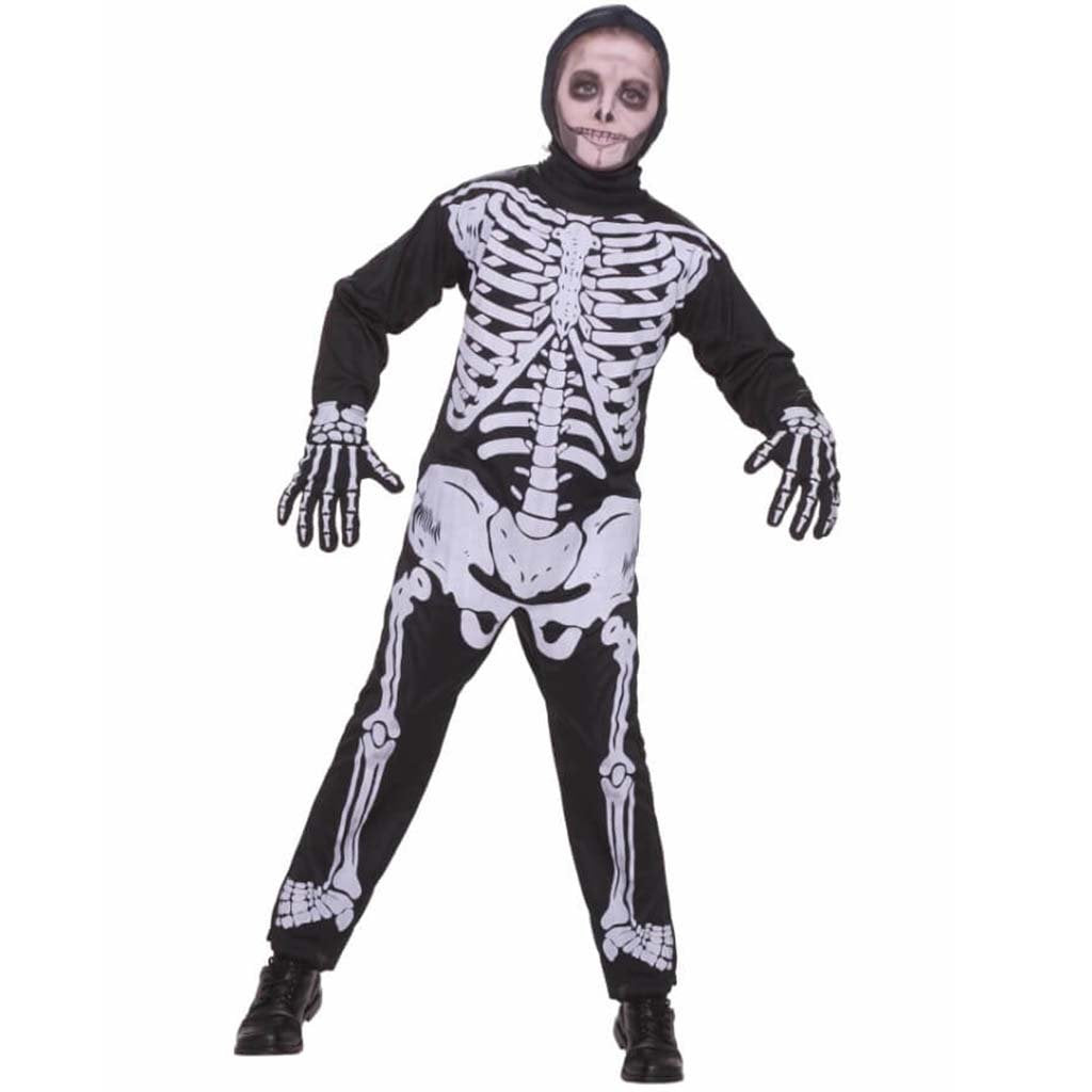 Skeleton Costume 12-14 Large