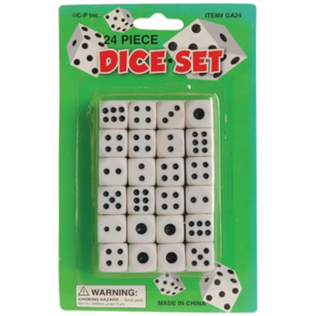 Dice 24pc 