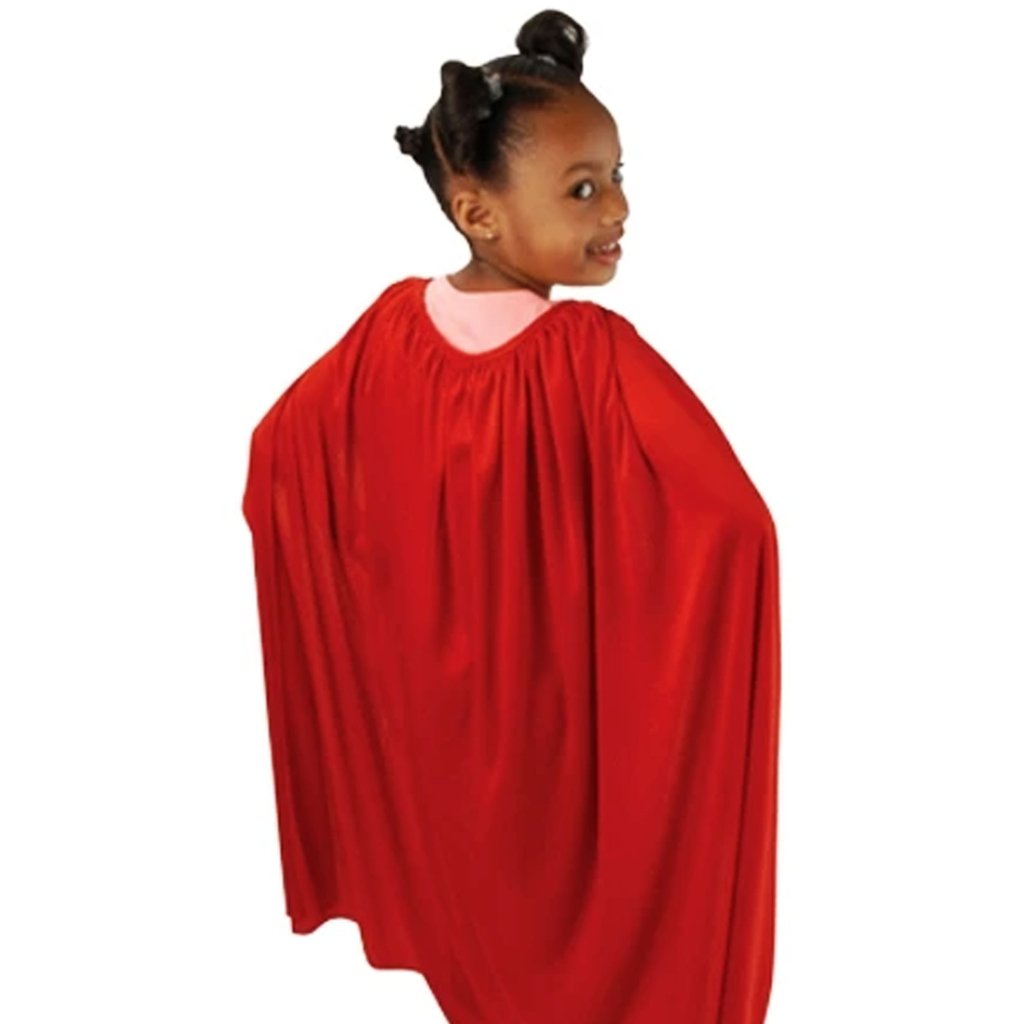 Red Super Hero Cape 36in Long