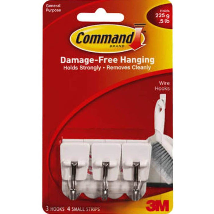 3M Command Small Wire Hooks 