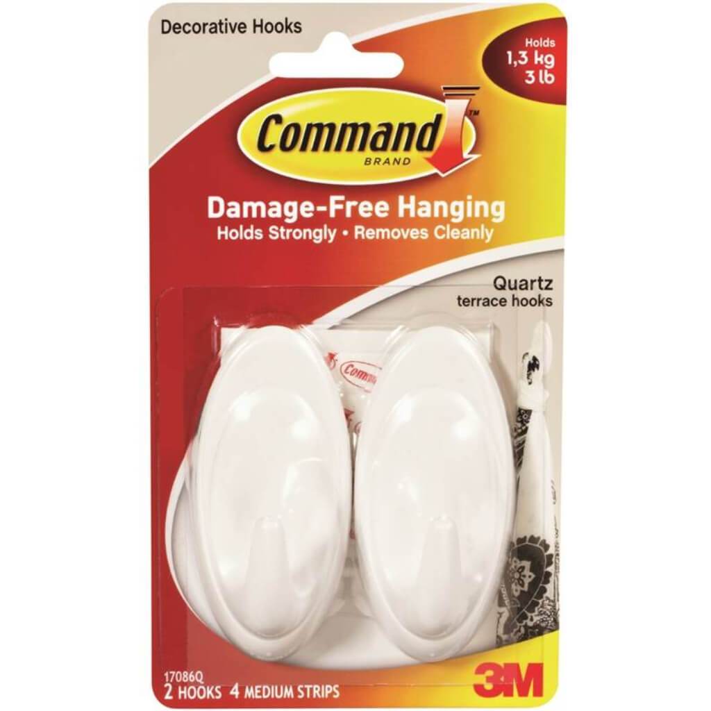 COMMAND QUARTZ TERRACE HOOK 