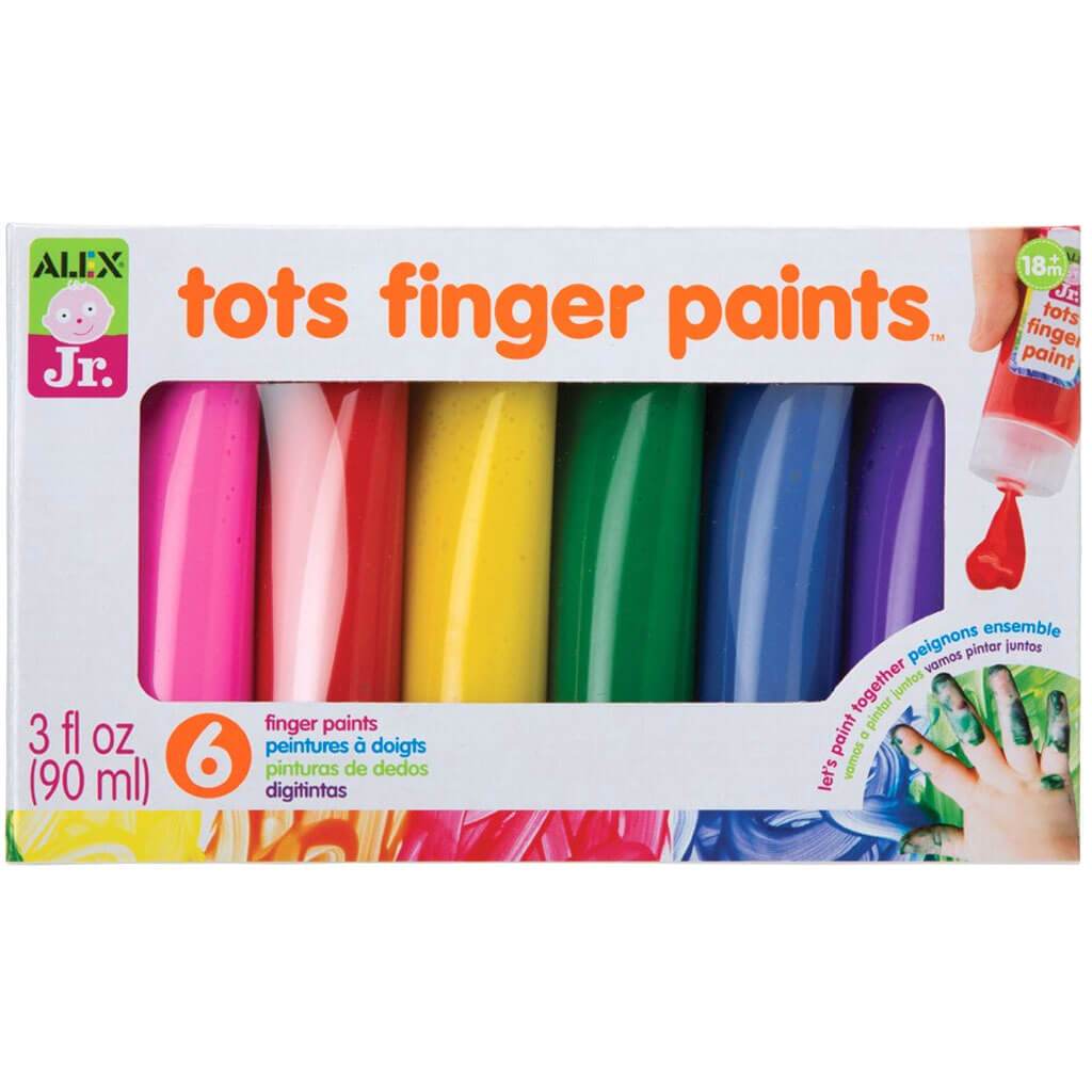 Tots First Finger Paint Set of 6