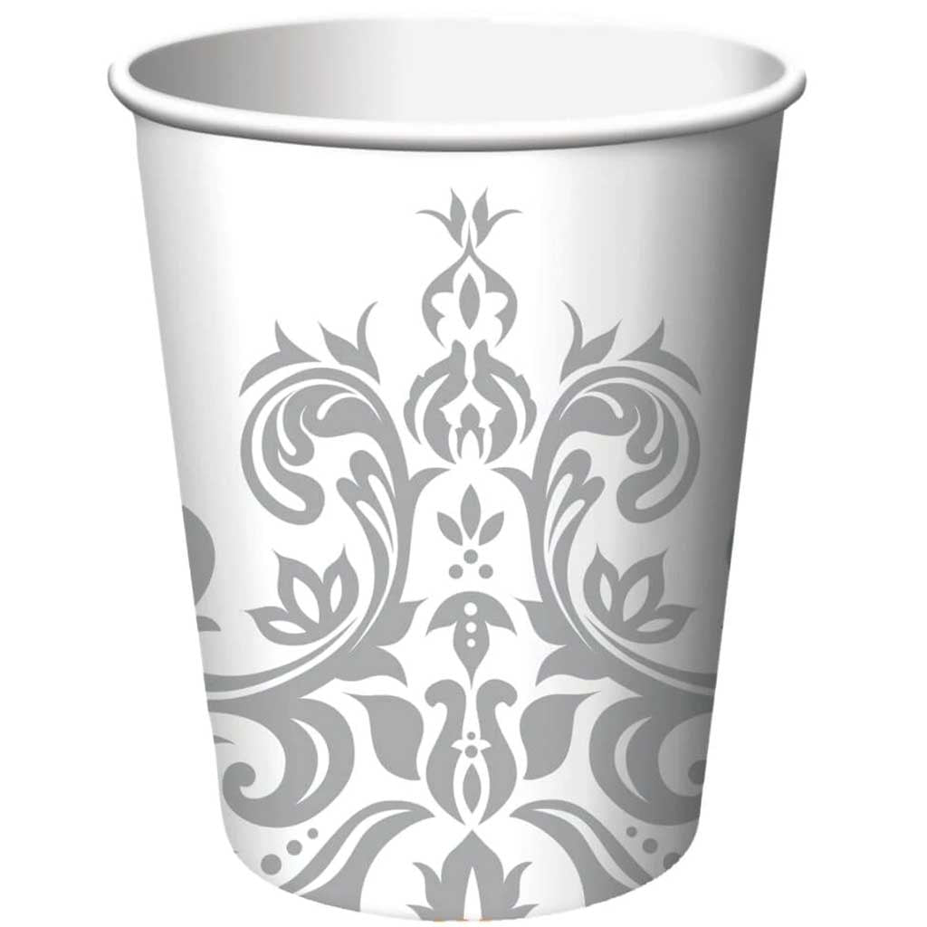 Silver Anniversary, Paper Cup 9oz 18ct 