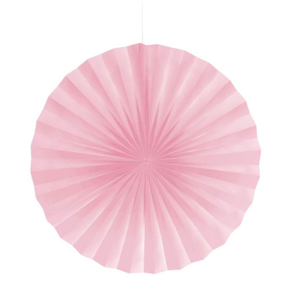 Paper Fan Classic Pink 16In 