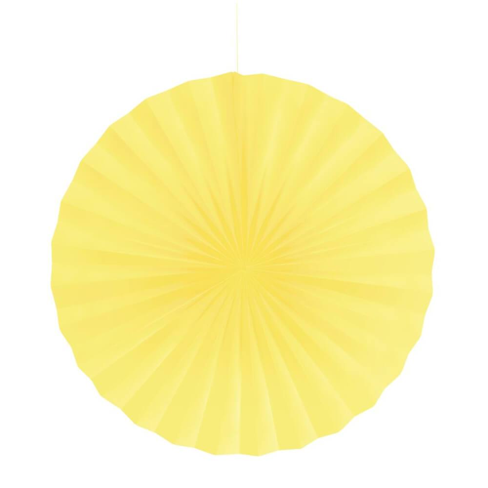 Paper Fan Mimosa 16In 