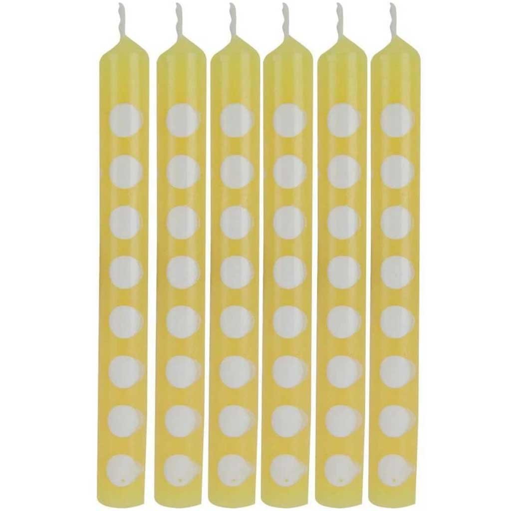 Polka Dots Candles, Mimosa 