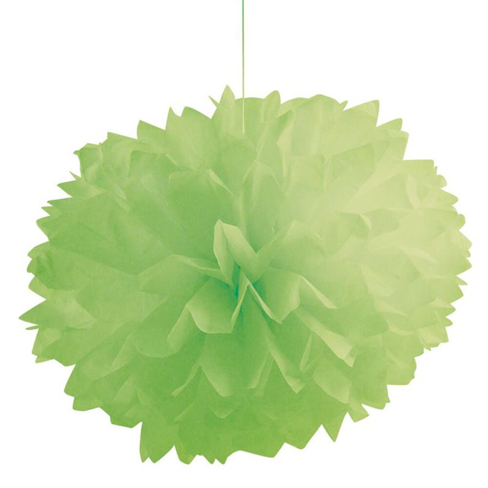 Tissue Balls Fluffy Fresh Lime 16In 