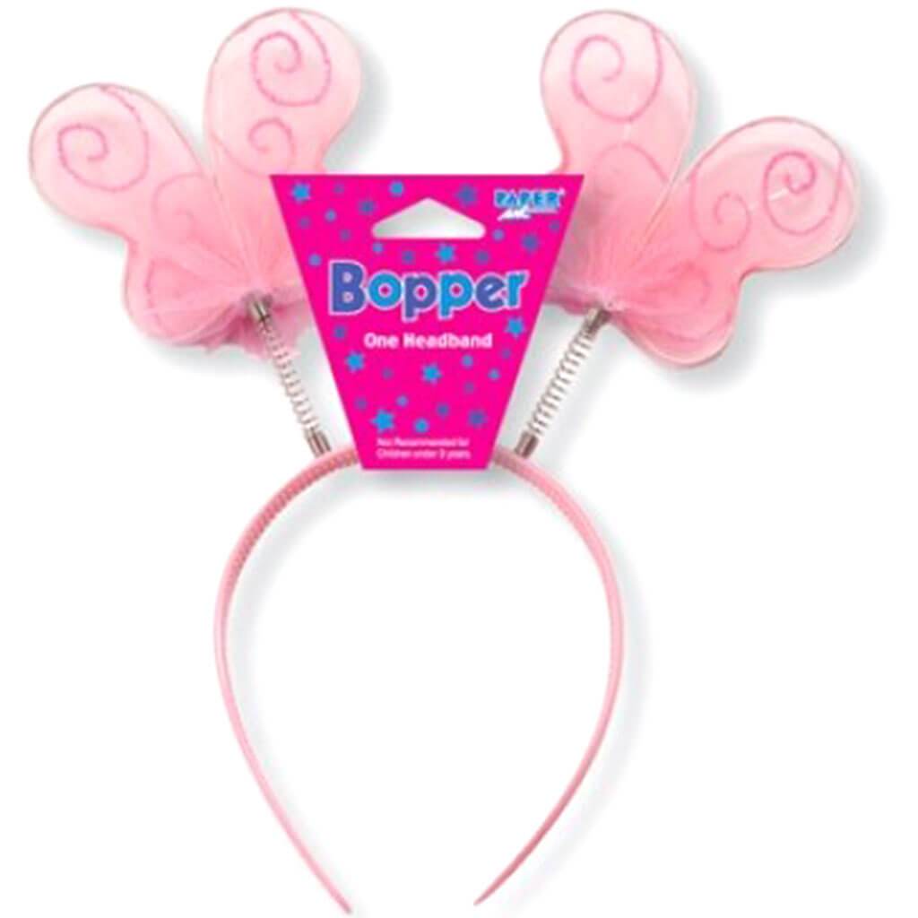 Butterflies And Flowers Head Bopper