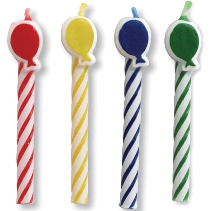 Spiral Candles Balloon Shaped 
