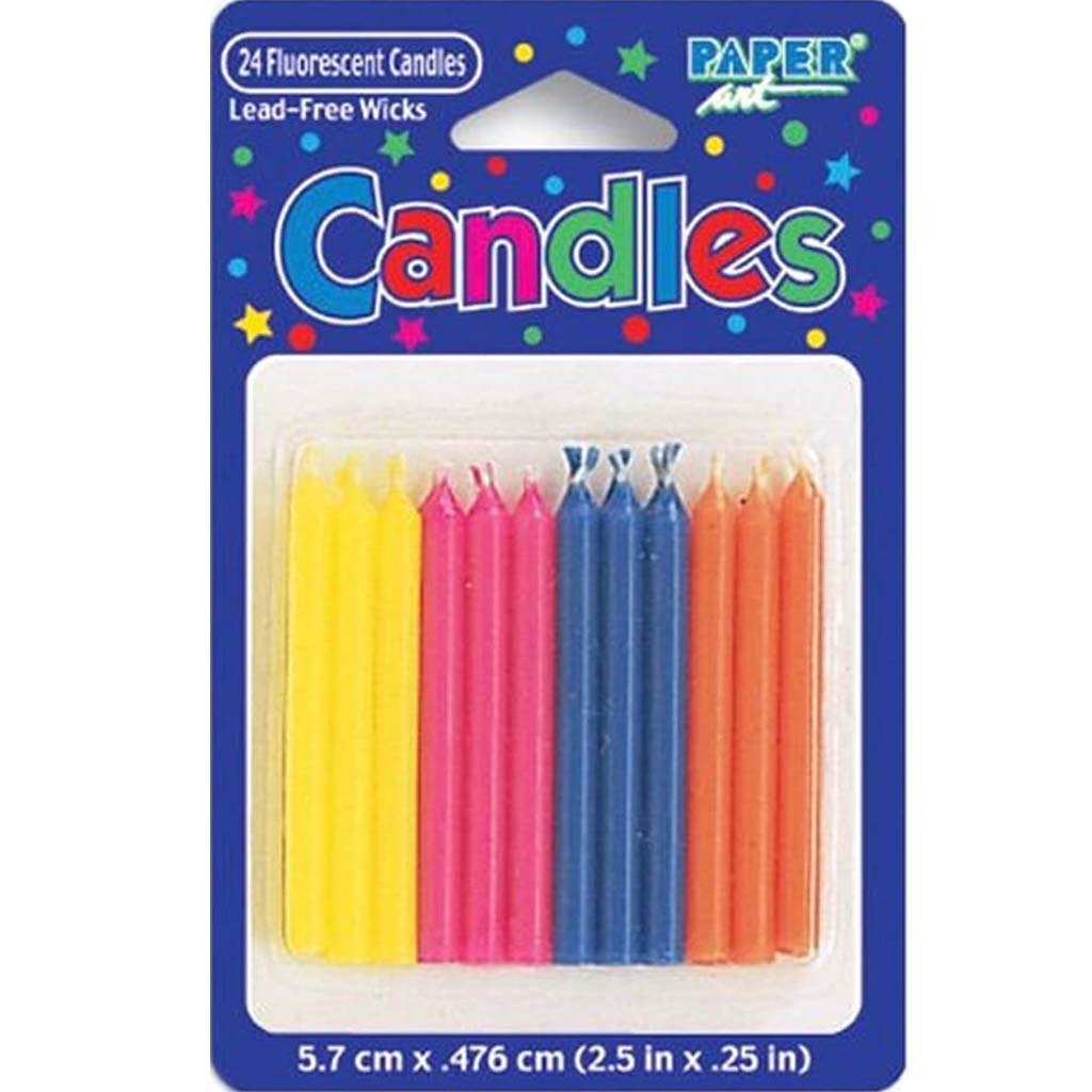 Fluorescent Novelty Candle