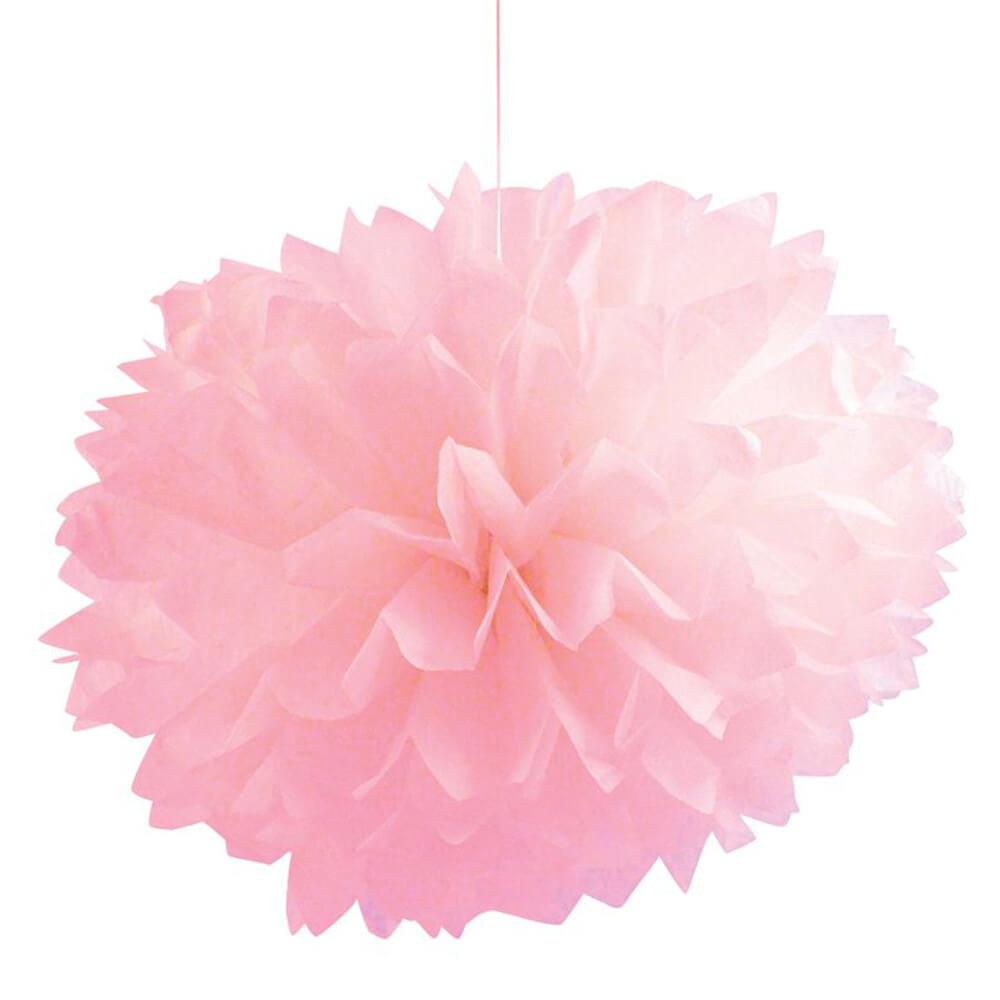 Tissue Balls Classic Pink 16In 