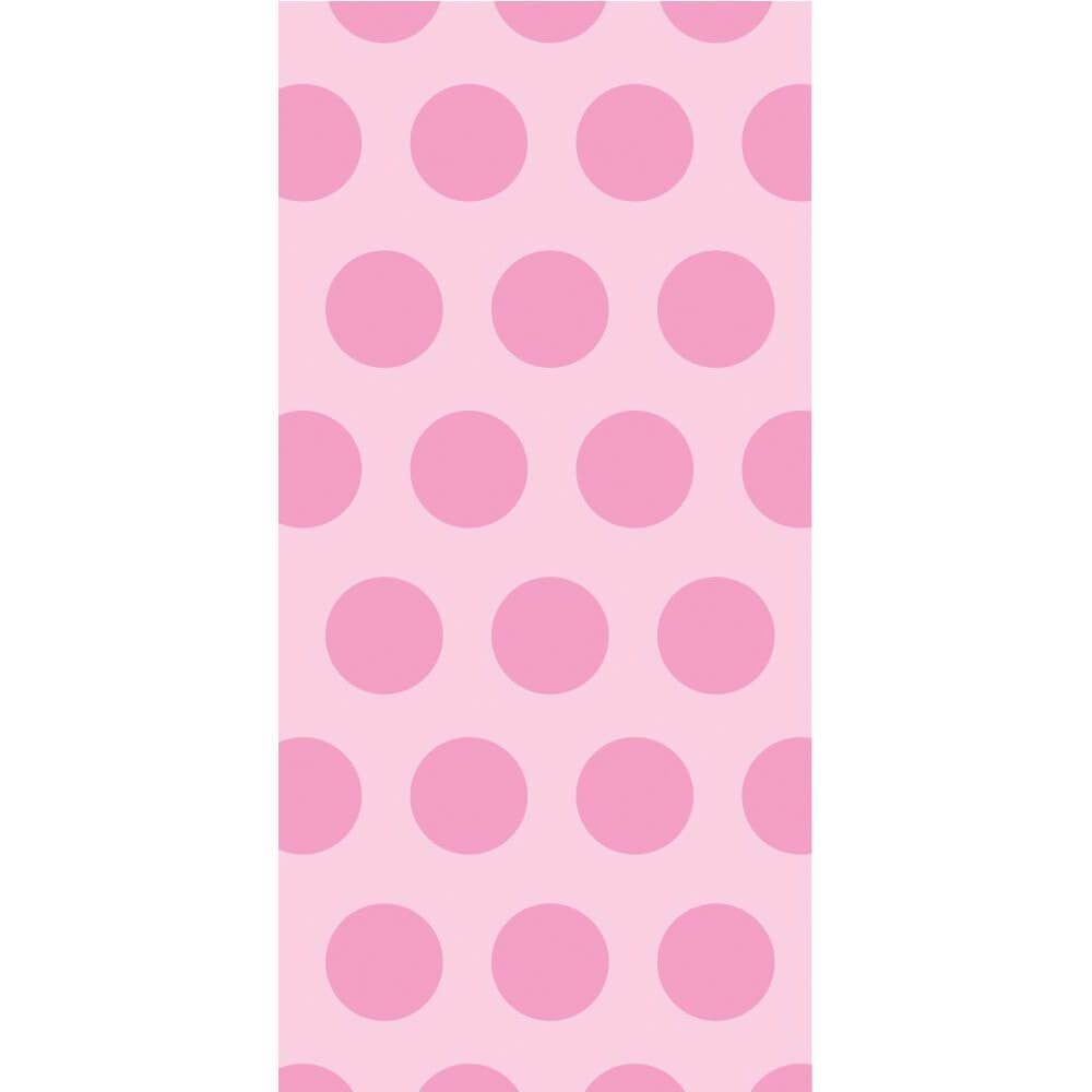 Cello Bags 20ct, Classic Pink Dots 