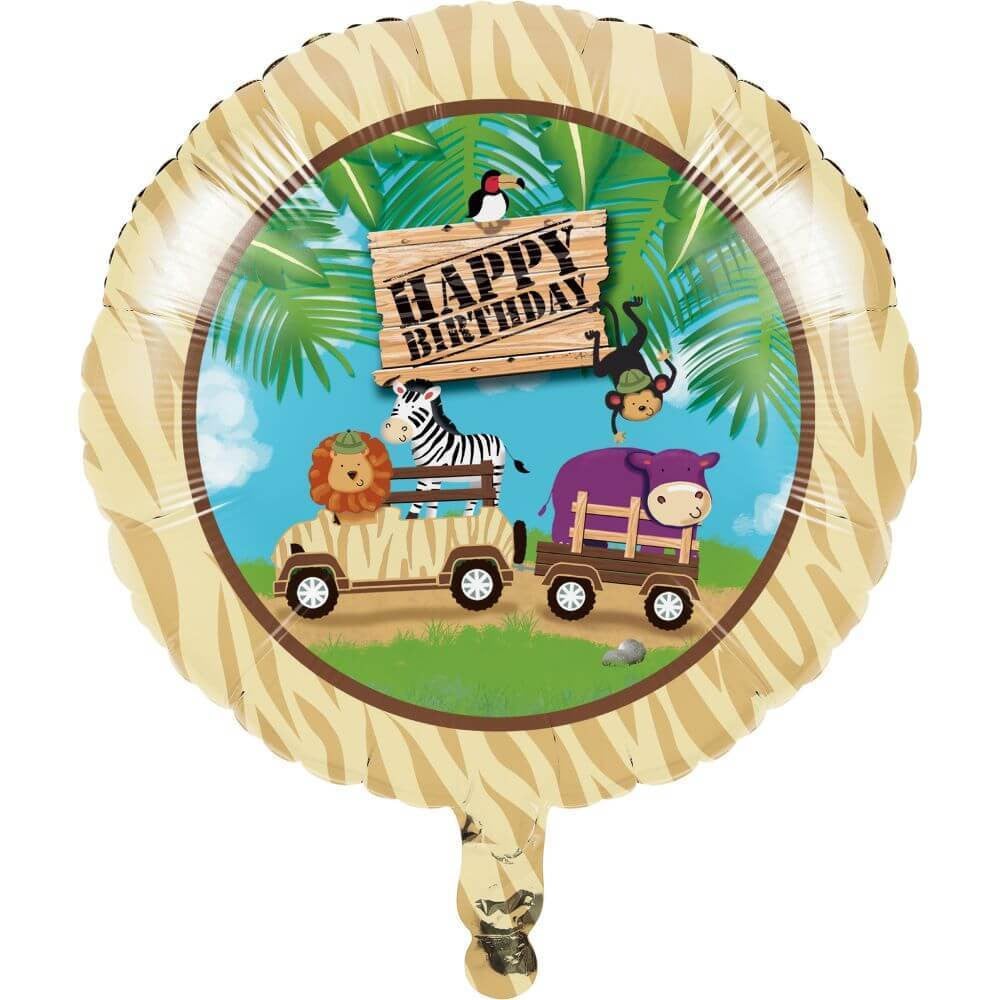 Safari Adventure, Foil Balloon 