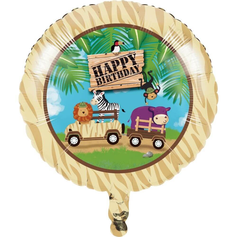 Safari Adventure, Foil Balloon 