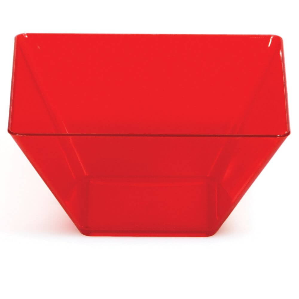 Translucent Bowl 3.5in, Red 