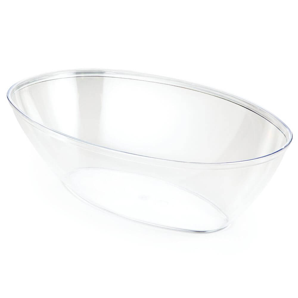 Large Oval Bowl 12oz, Clear 