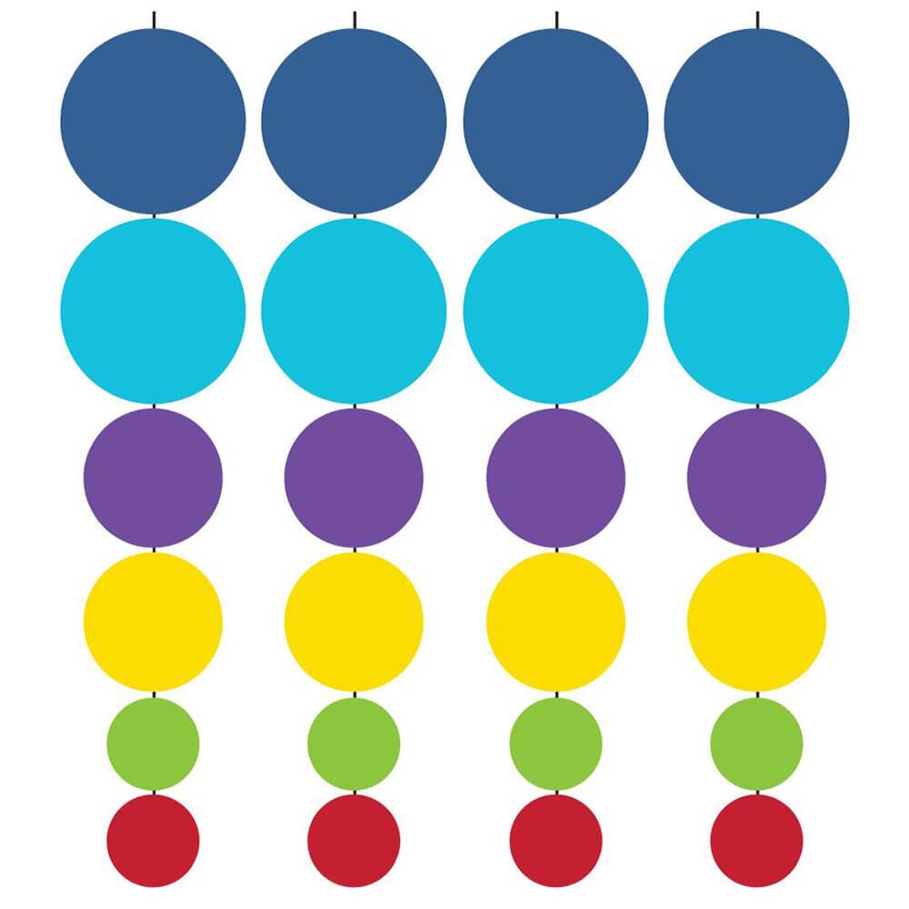 Garland Hanging Birthday Pop 