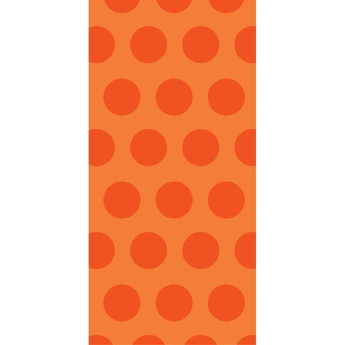 Cello Bags 20ct, Orange Dots 