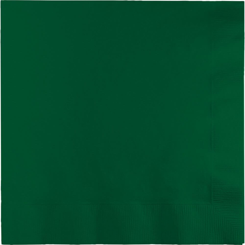 Hunter Green Luncheon Napkins 3ply 50ct 