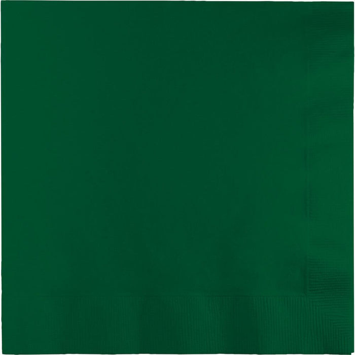 Hunter Green Luncheon Napkins 3ply 50ct 