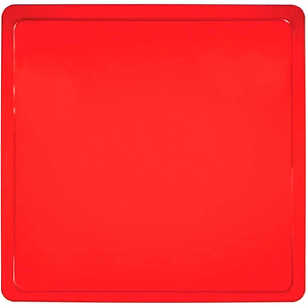 Tray Translucent 11.5in, Red 