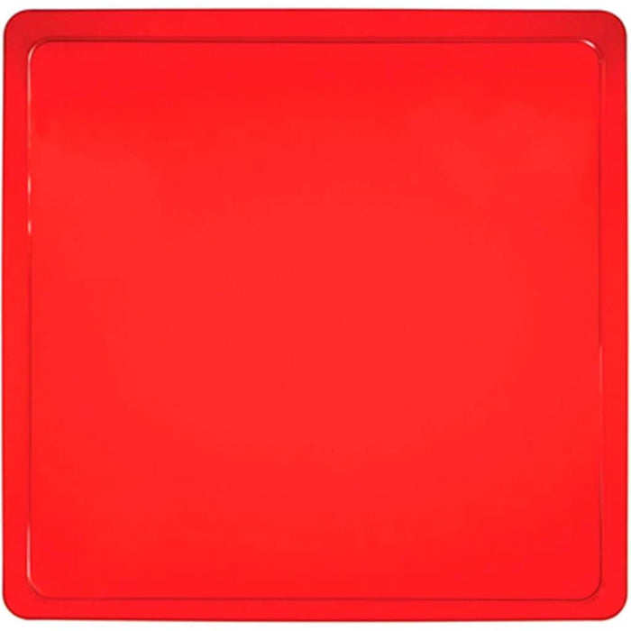 Tray Translucent 11.5in, Red 