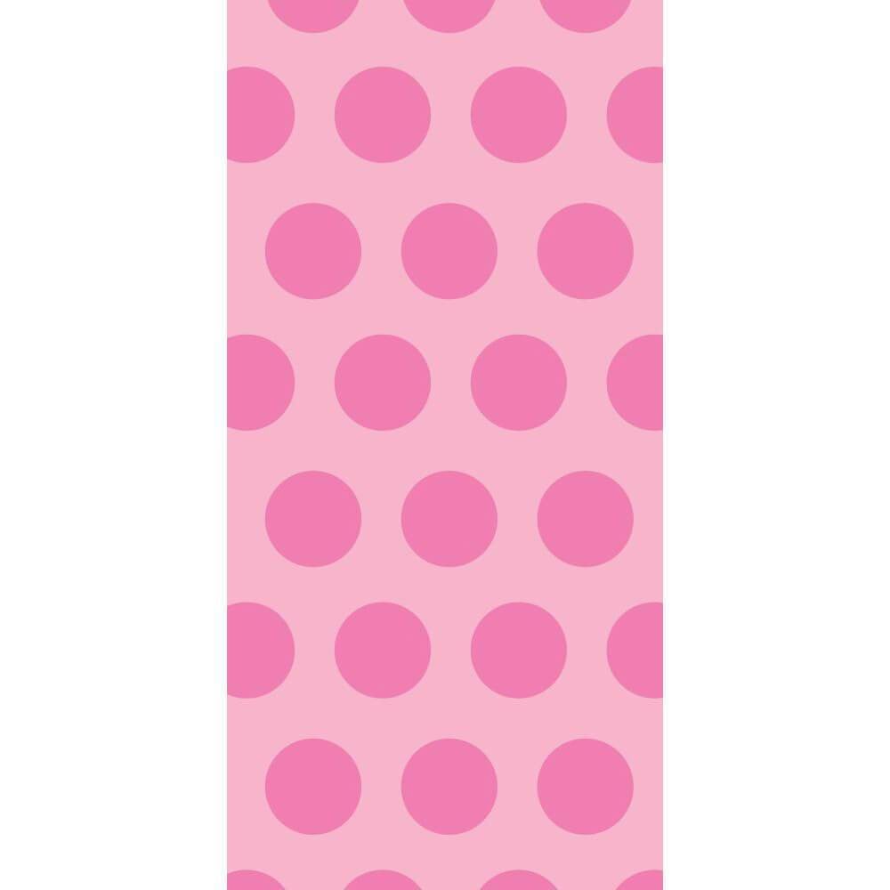 Cello Bags 20ct, Candy Pink Dots 
