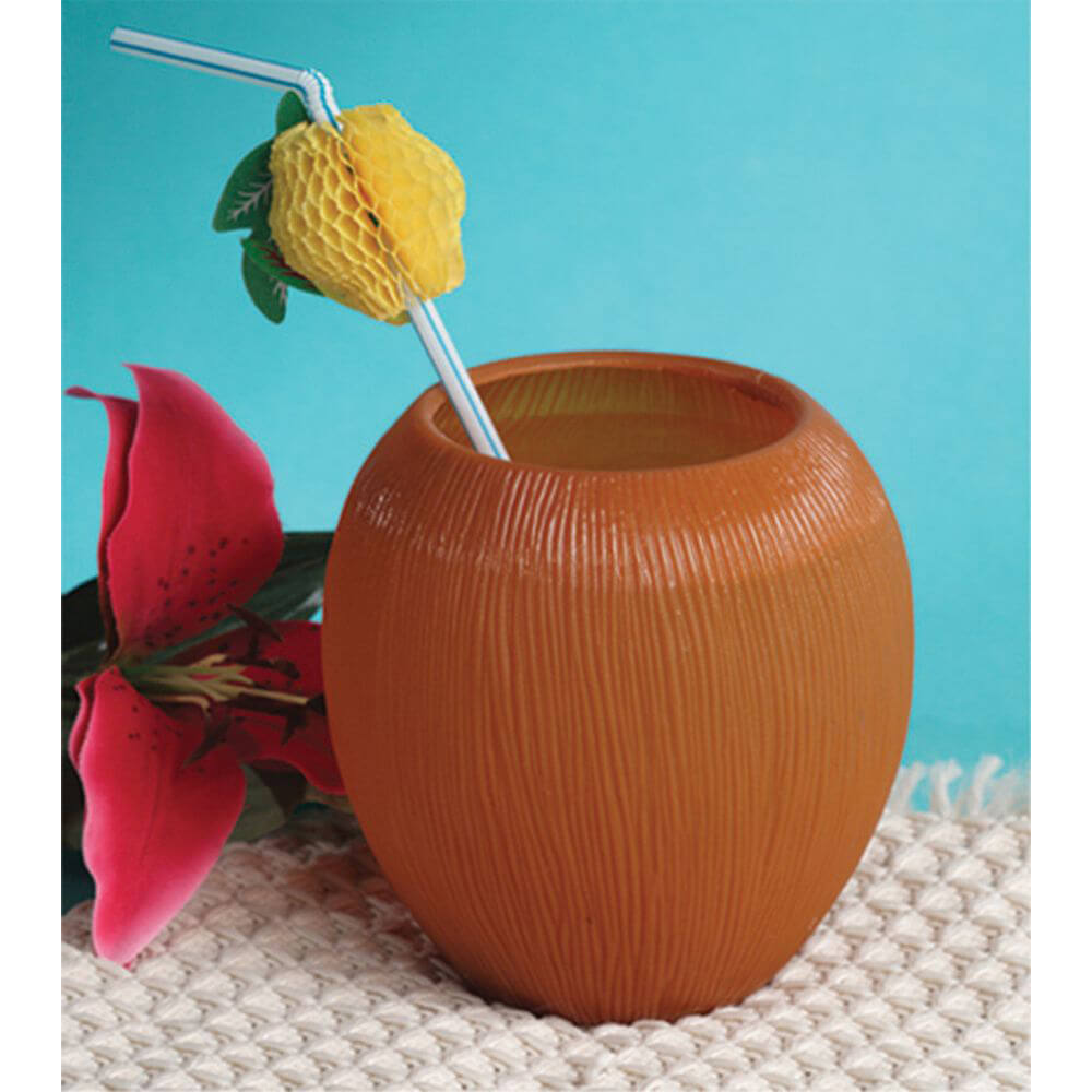 Plastic Coconut Cup 18oz 