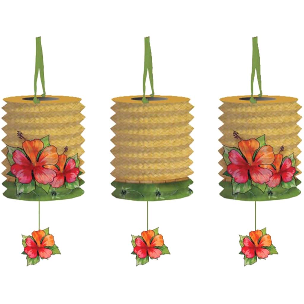 Lantern With Flower Attachments 