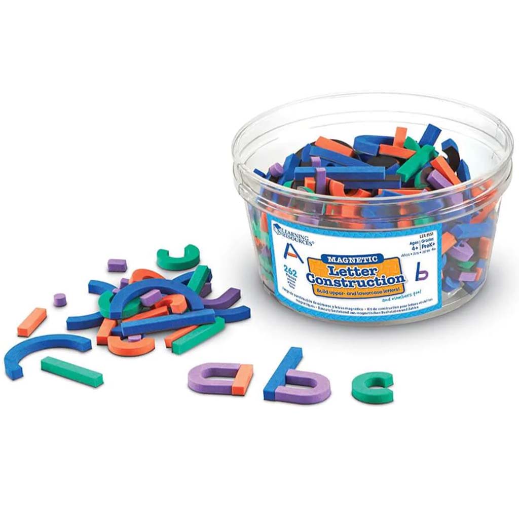Magnetic Letter Construction
