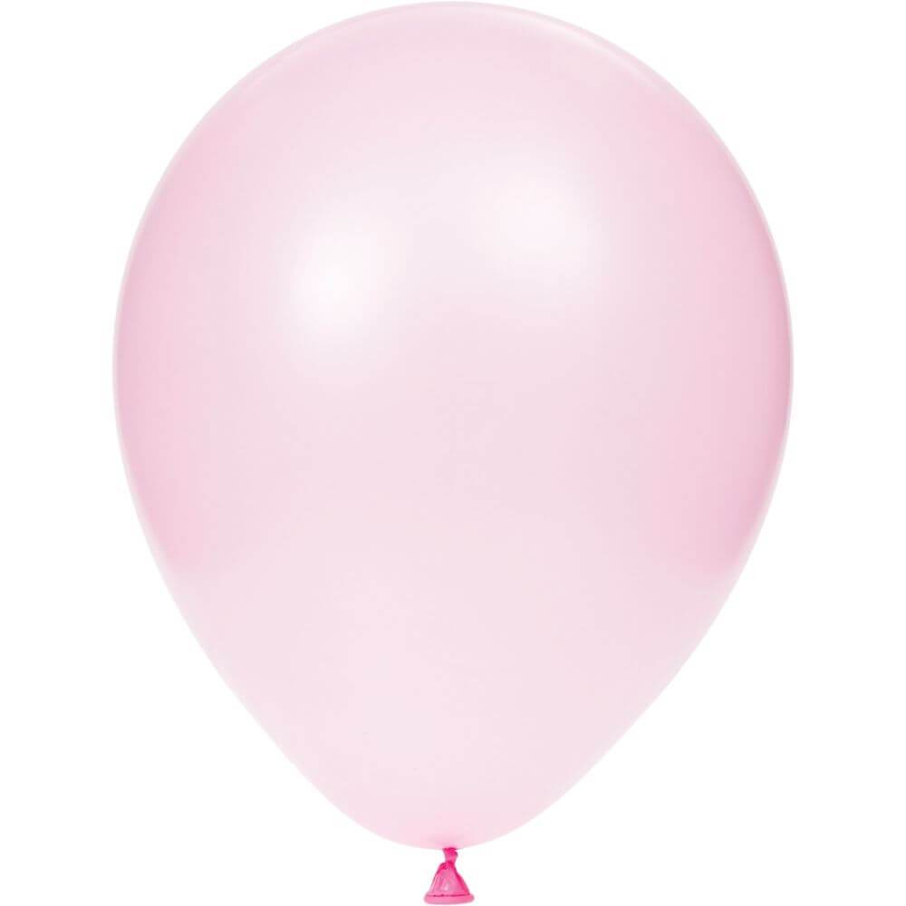 Latex Balloon 12in, Classic Pink 