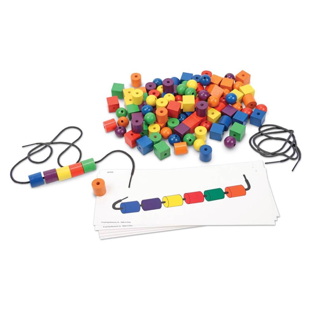 Beads &amp; Pattern Cards Activity Set 