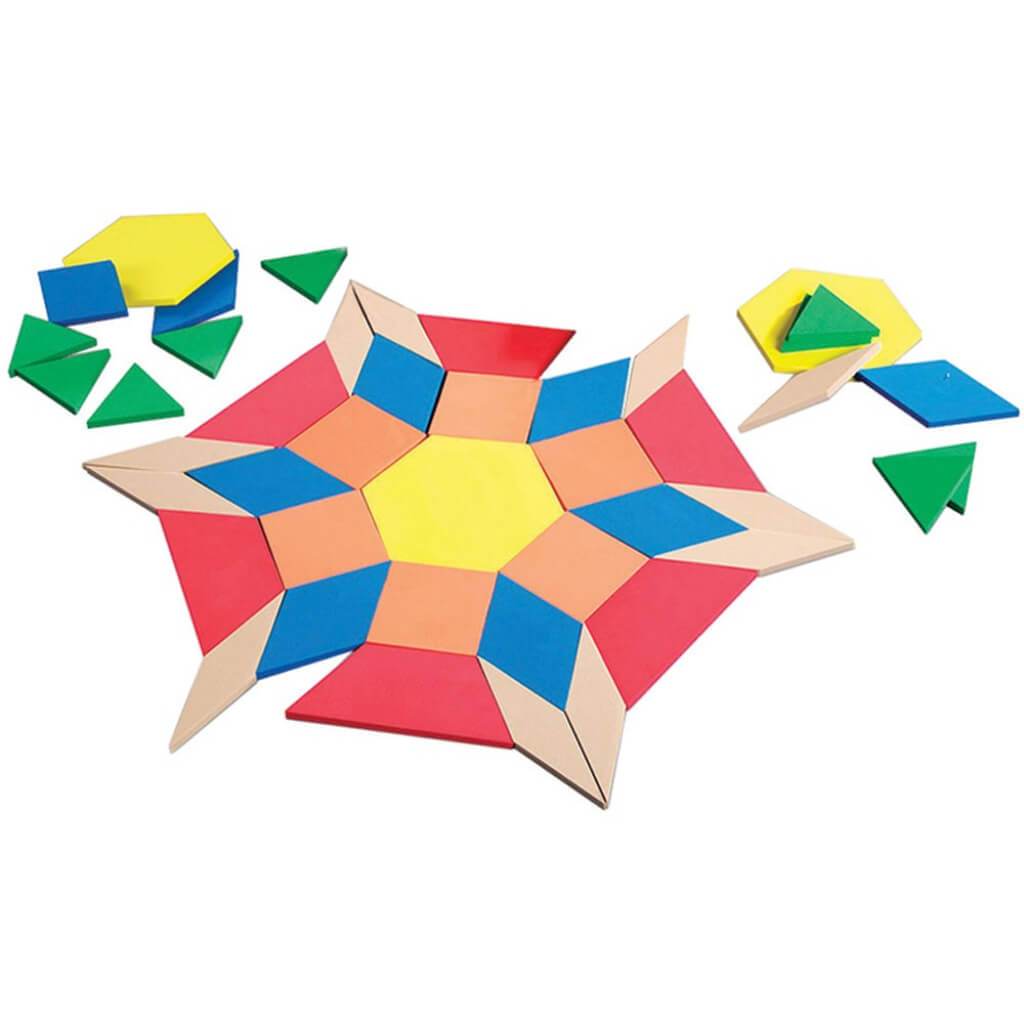 Giant Foam Pattern Blocks 