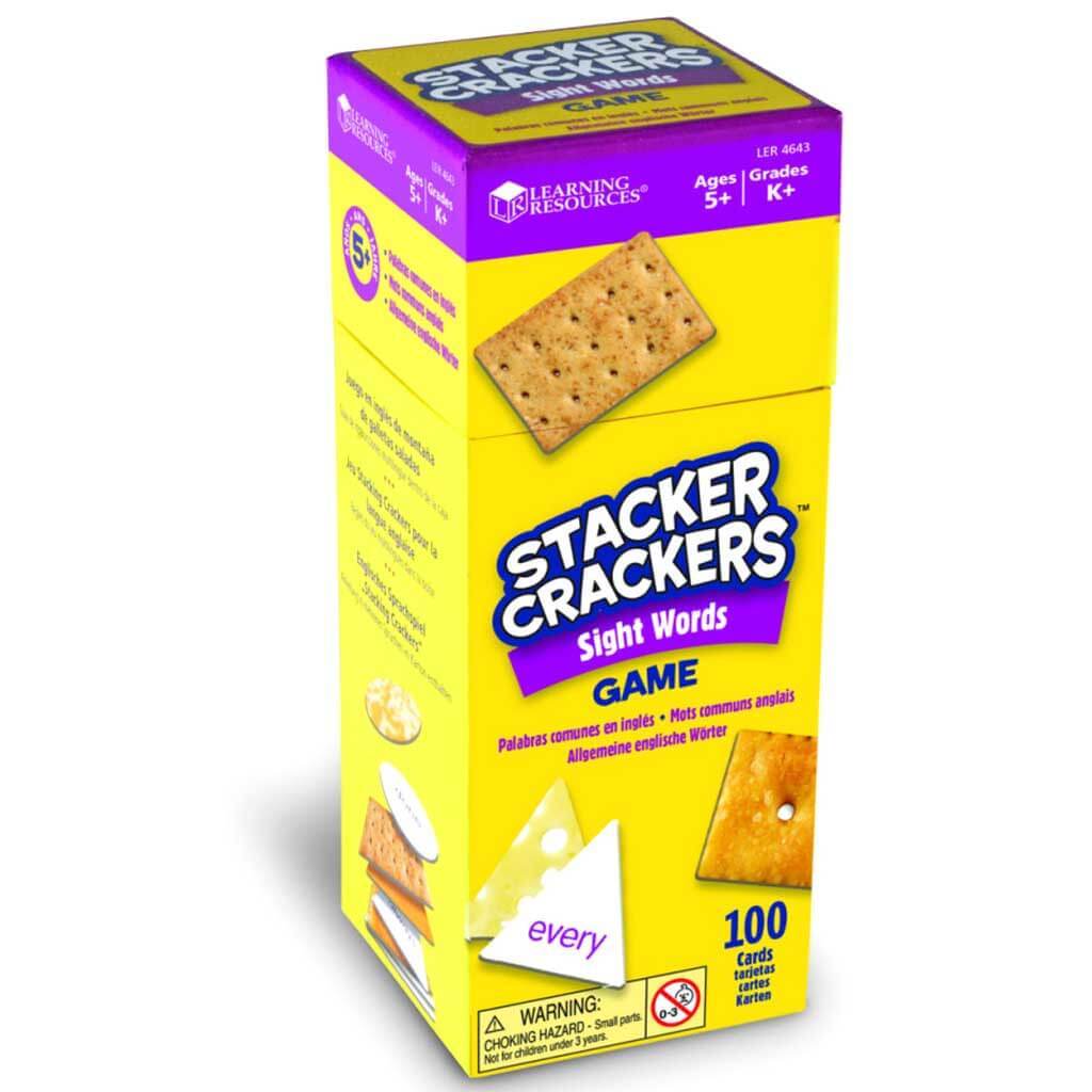 Stacker Crackers Sight Words