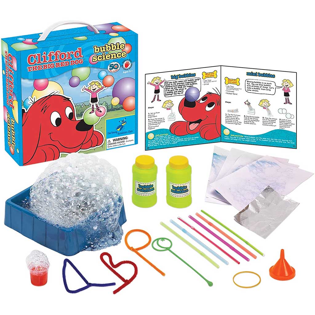 Clifford The Big Red Dog Bubble Science