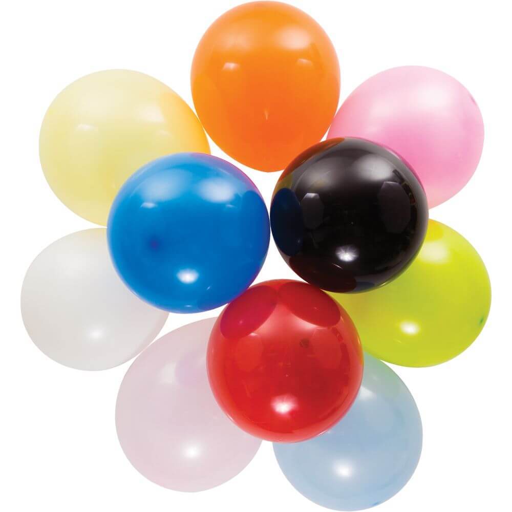 Latex Balloons 12in 15ct ,Assorted Colors 