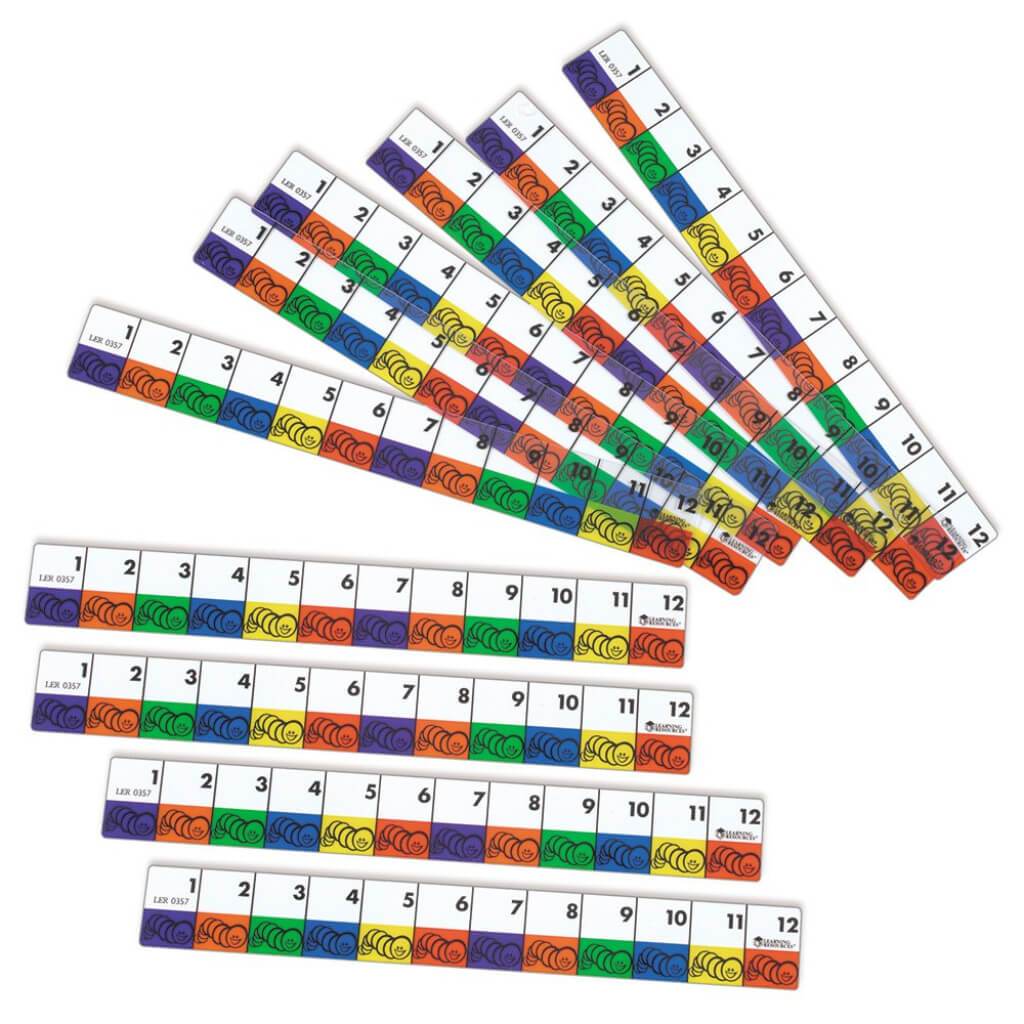 Inchworms Ruler Set Of 10