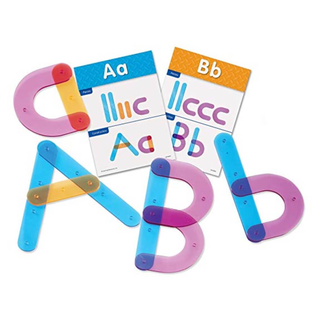 Letter Construction Set Of 12