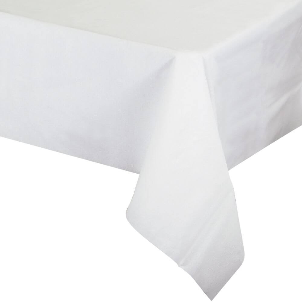 White Paper Tablecover 50in x 108in 