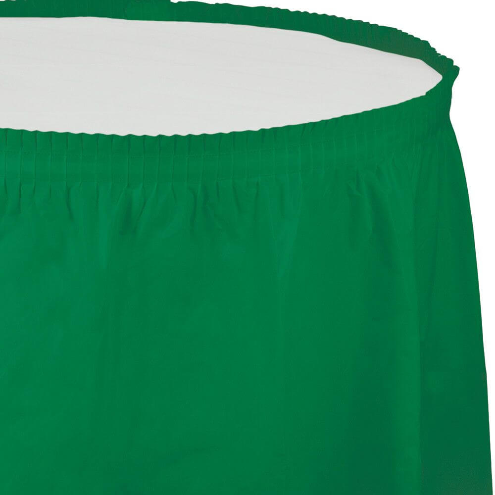 Emerald Green Tableskirt 14ft 