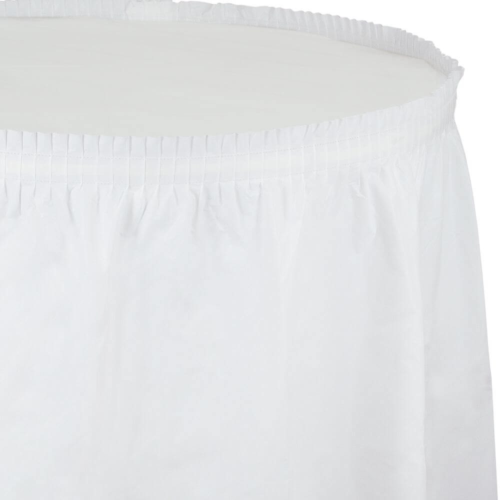 White Tableskirt 14ft 