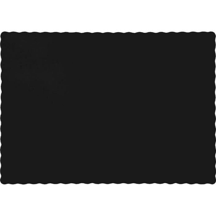 Black Velvet Placemats 50ct 