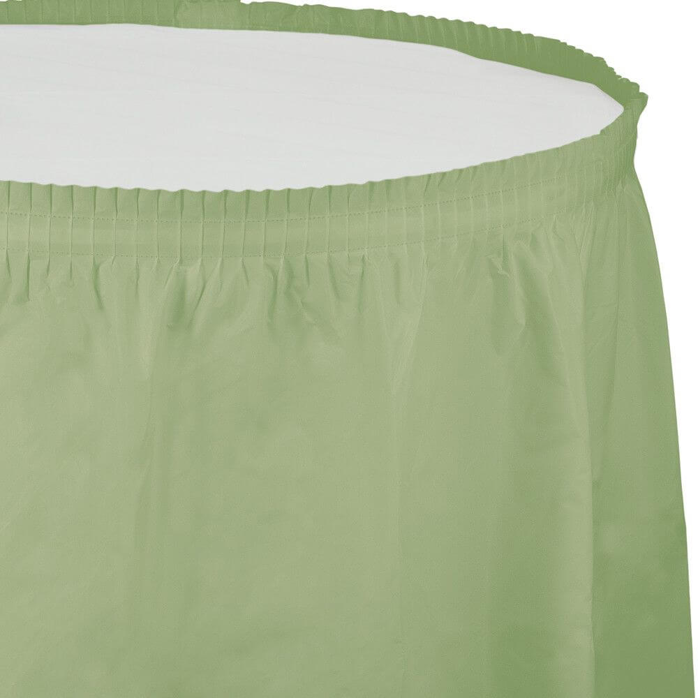 Sage Green Tableskirt 14ft 